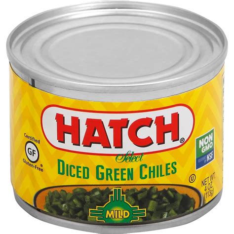Hatch Select Diced Mild Green Chiles - Shop Peppers at H-E-B