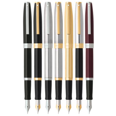 Sheaffer Sagaris Black Chrome GT Fountain Pen