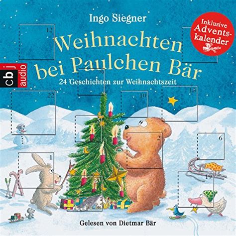 Weihnachten bei Paulchen Bär: 24 Geschichten zur Weihnachtszeit (Audio ...