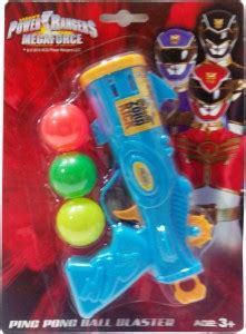 IMPULSE Power Rangers Megaforce Ping Pong Ball Blaster Guns & Darts ...