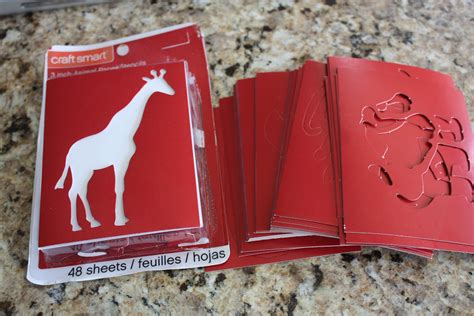 Simply This and that: Stenciled Lamp Shade