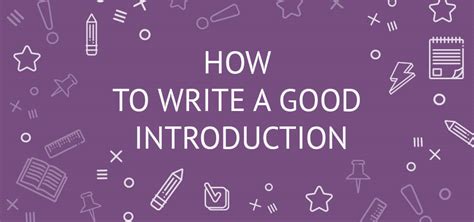 Image result for How to Write a Good Introduction