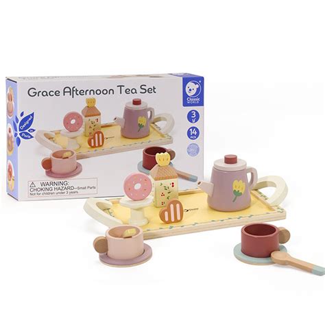 Drveni set za čaj Grejs Classic world 37226 | Volim svoj dom