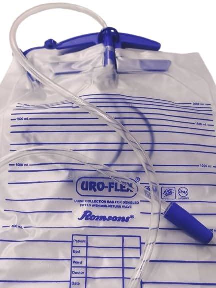 UROFLEX UROBAG Urine Bag Latex-free (Pack of-25) : Amazon.in: Sports ...