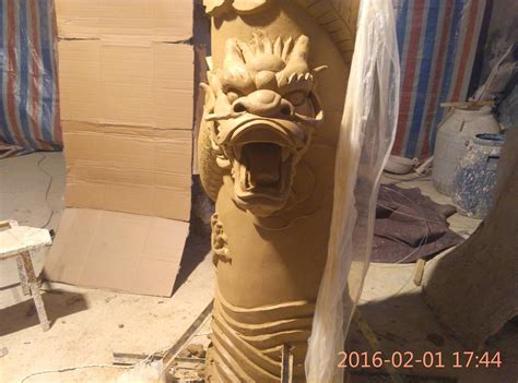 石雕龙柱的吉祥寓意-玉海雕塑