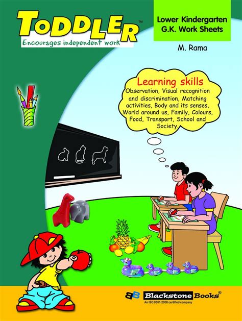 Toddler LKG General Knowledge Worksheets – Activity Book for Nursery ...