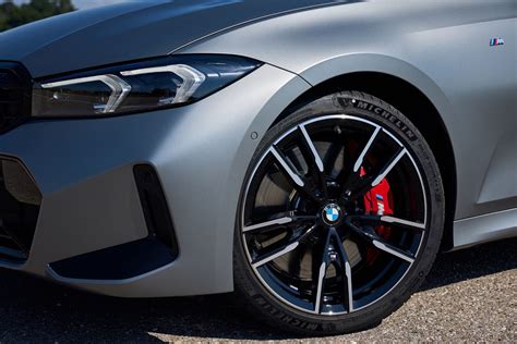 2023 BMW M340i xDrive Sedan shown in Frozen Pure Grey