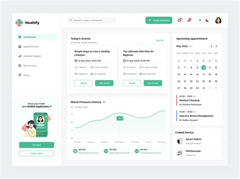 Personal Health Dashboard 的图像结果