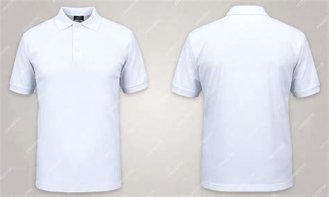 Premium Photo | Two white shirts with a blue collar and a white shirt ...