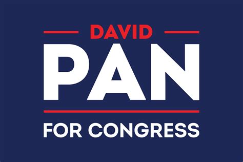 David Pan for Congress 2024: Donate