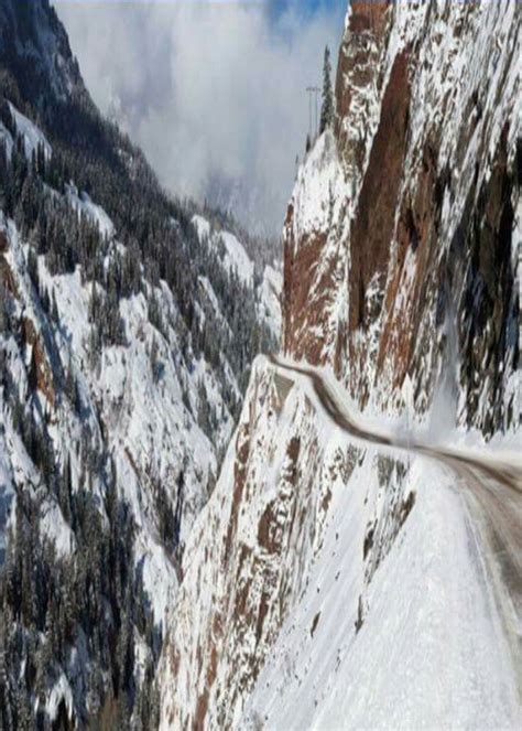 Red Mountain Pass on Million Dollar Highway, Colorado