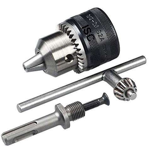 JPT 1.5-13mm Capacity Drill Chuck Mount 1/2" UNF Thread Quick Change ...
