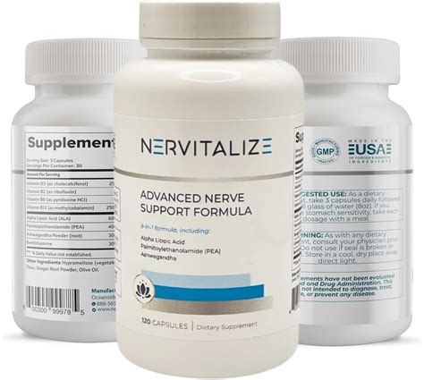 Amazon.com: Advanced Nerve Support Formula with 600 mg Pure Alpha Lipoic Acid and ...