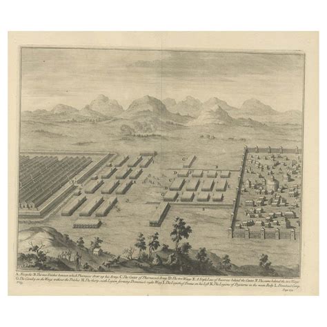 Antique Copper Engraved Battle Map of Nicopolis, Armenia, ca.1753 at ...