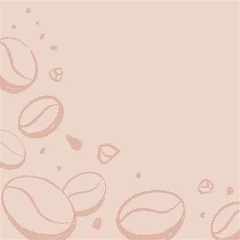 Coffee instagram post background vector | Free Vector