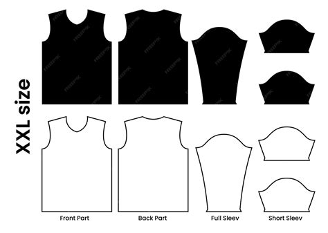 Premium Vector | Jersey design pattern template international size XXL ...