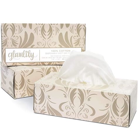 Facial Cotton Tissues, Art Deco Disposable Face India | Ubuy