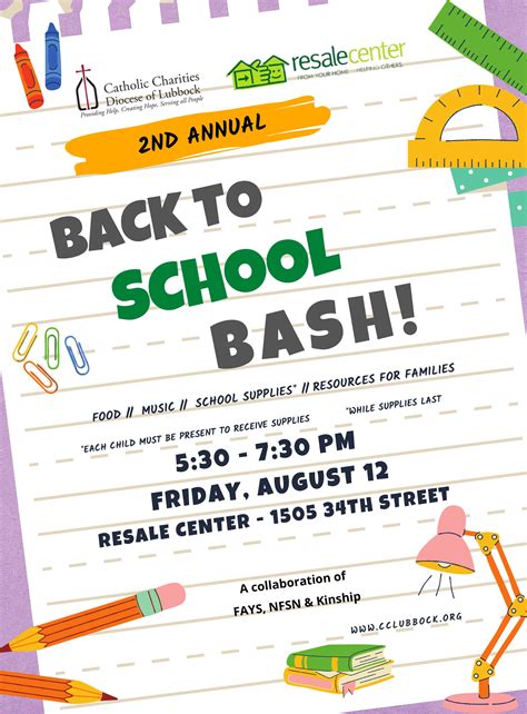 Catholic Charities hosting 2nd Annual Back to School Bash on Friday ...