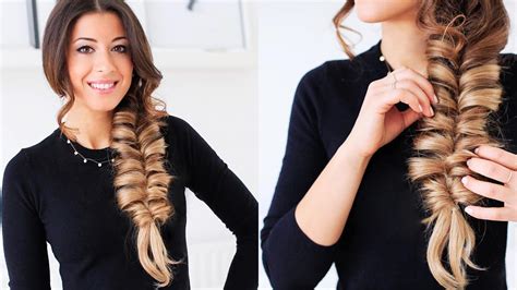 Image result for Messy Faux Hawk Fishtail Braid Tutorial