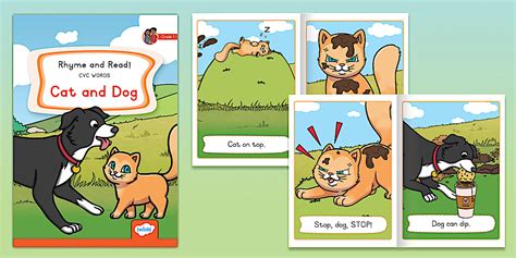 Rhyme and Read eBook! Cat and Dog