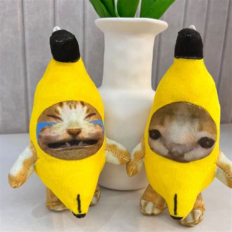 2023-New-Banana-Cat-Plush-Pendant-Cute-Crying-Banana-Cat-Ins-Fashion ...