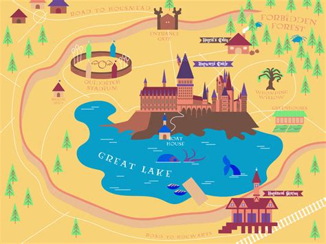 Hogwarts Map Official