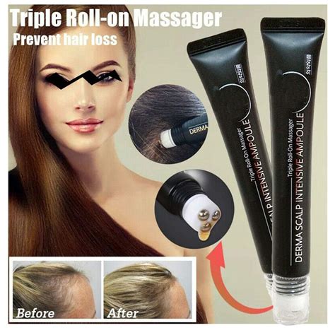 20ml Scalp Intense Roll On Hair Growth Serum Anti Hair | Desertcart INDIA