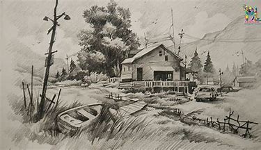 pencil drawing wallpaper hd