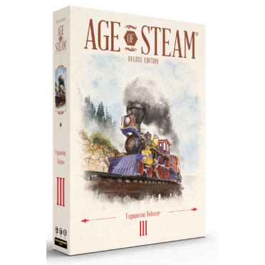 Buy Age of Steam Deluxe: Map Expansion Volume III - Eagle games - Board ...