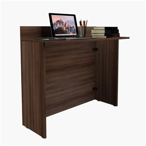 Buy Helios Judy Folding Study Desk - Brown from Helios by Home Centre ...