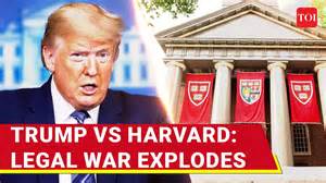 Harvard’s BIG WIN Against Trump, Judge Halts DHS Diktat On ...