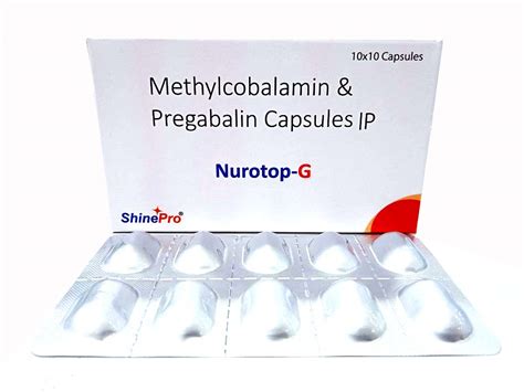 Methylcobalamin 750 mcg Pregabalin 75 mg Shinepro Lifesciences Pvt. L