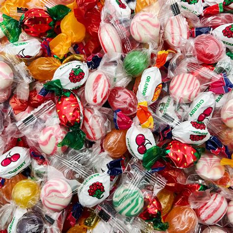 Old Fashioned Hard Candy Assortment Cinnamon Butterscotch Peppermint ...