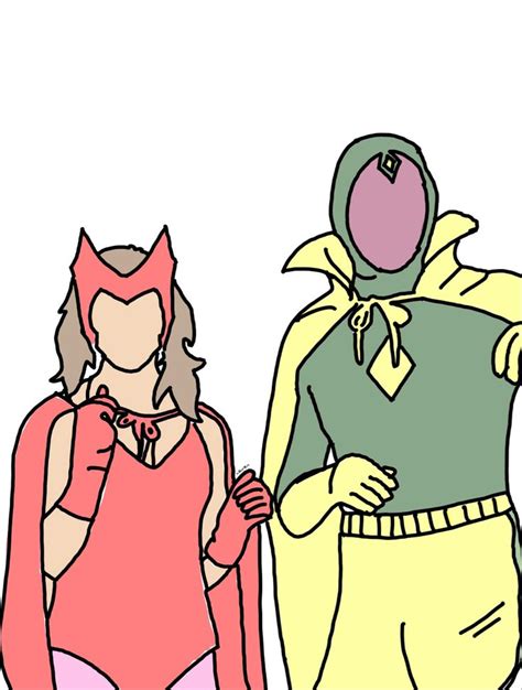 Image result for Wanda Vision Drawing