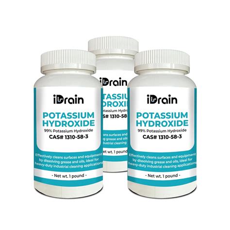 Potassium Hydroxide (Caustic Potash) (KOH) - Chemical for Laboratory ...