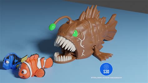 Angler Fish Finding Nemo