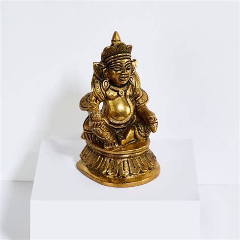 Energized Lord Kuber Idol | Divine Symbol of Wealth and Prosperity ...
