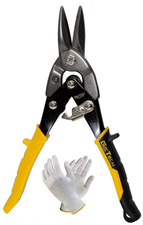 Digital Craft GE-TECH Heavy-Duty Tin Snips – Professional Sheet Metal ...