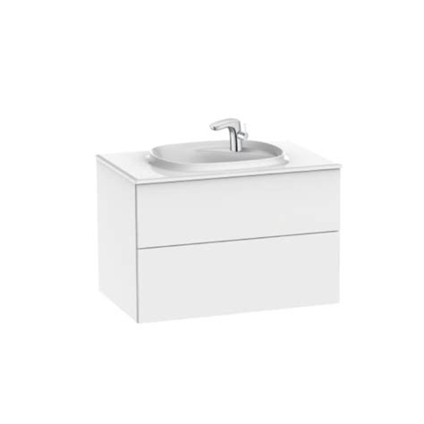 Roca Beyond Unik 800mm White Base Unit With 2 Drawers | mykit | Buy ...