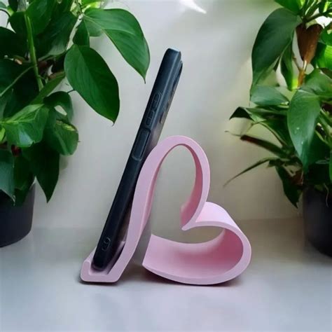 3D Printed Heart Mobile Stand | Moskai Love Valentine Collection | Eco ...
