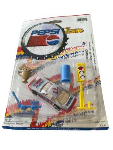 Vintage 1993 Golden Wheel Pepsi Team Racer Die-Cast India | Ubuy