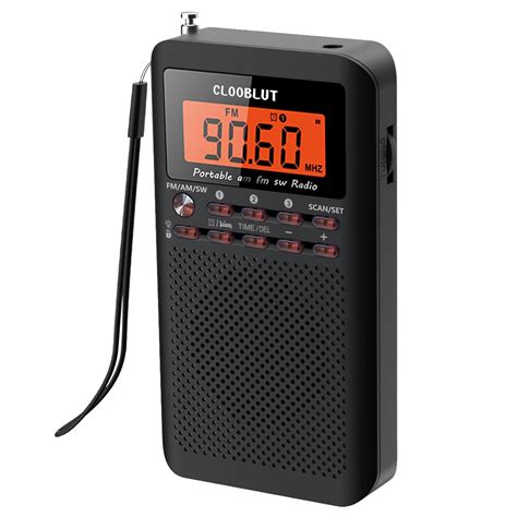 RD218 shortwave Radio FM/AM/SW Band Transistor Powered by AA Batteries ...