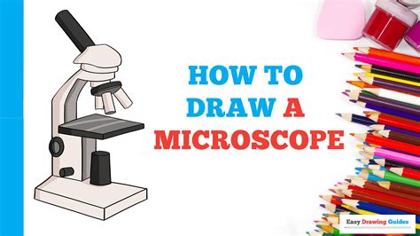How to Draw a Microscope Easy 的图像结果