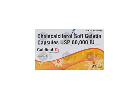 Caldinol D3 Capsule: Uses, Price, Side Effects, and Substitutes