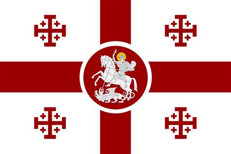 Imperial State of Georgia (Kingdom of Georgia) : r/vexillology