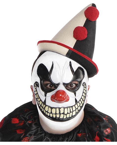 Freakshow Clown Mask For Halloween | horror-shop.com