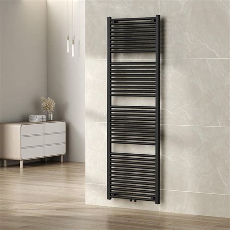Wiesbaden Elara sierradiator 181,7 x 60,0 cm mat zwart - 41.3581 ...
