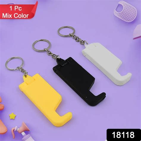 Keychain Mobile Stand Holder Compact Gadget for Phones – BUYZO