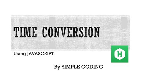 Time Conversion HackerRank Solution in JavaScript 的图像结果