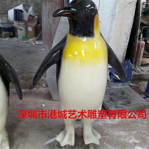 仿真企鹅群雕塑 玻璃钢动物模型_盛美景观雕塑厂-站酷ZCOOL